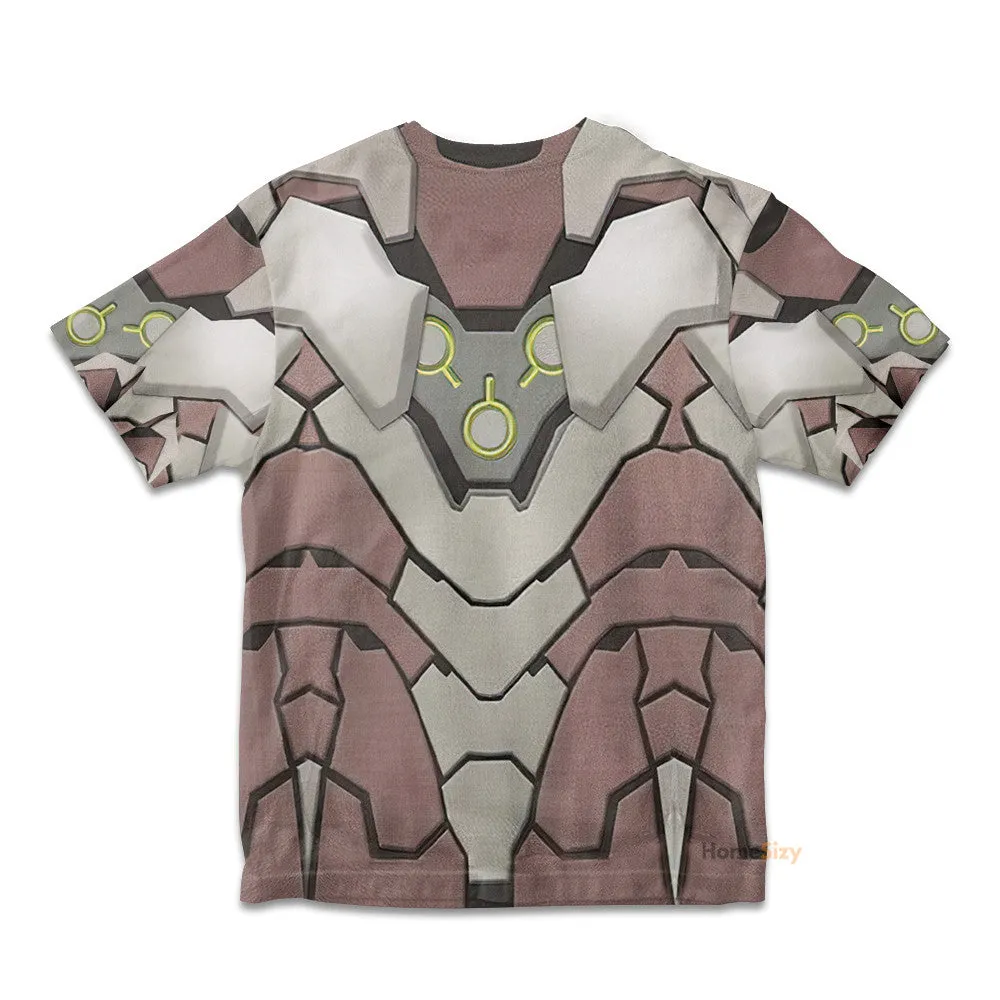 Genji Custom Cosplay Costume Kid Tshirt QT210364Hf