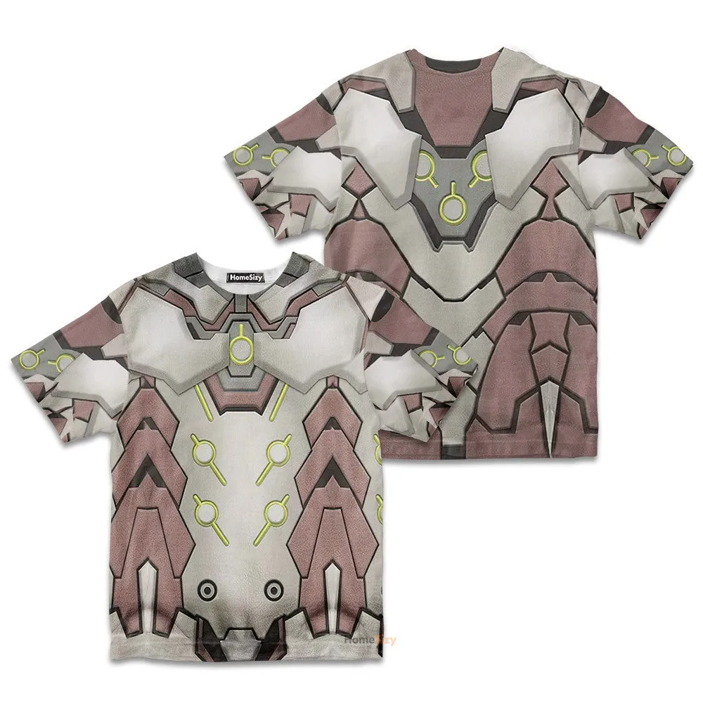 Genji Custom Cosplay Costume Kid Tshirt QT210364Hf