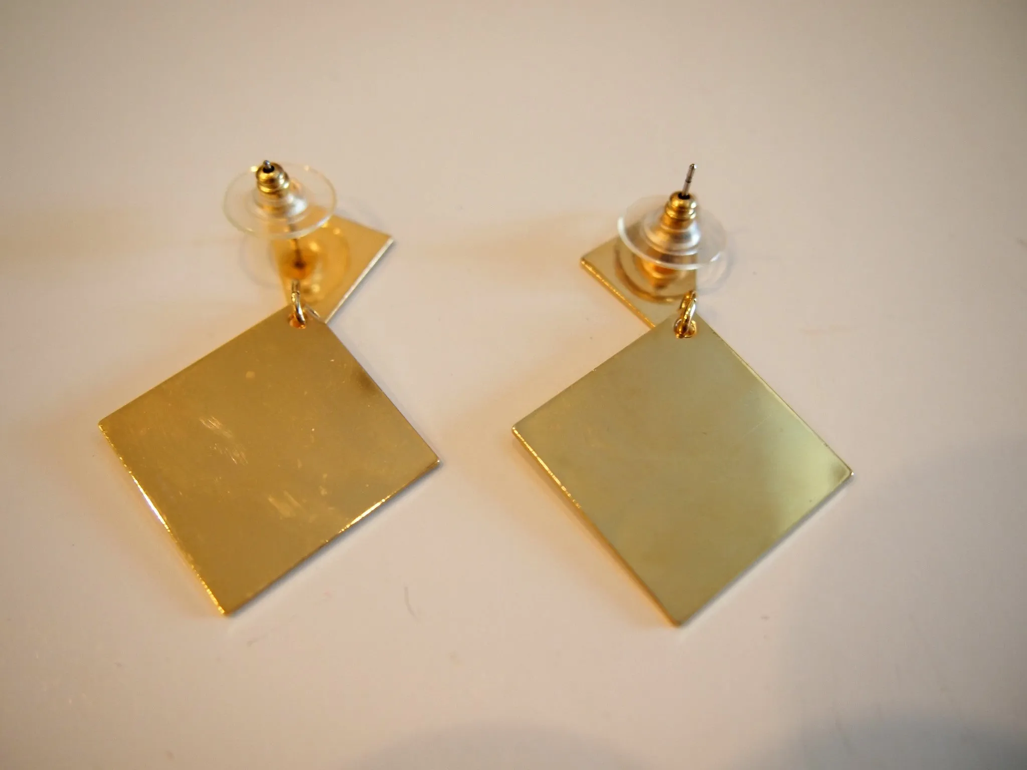 Geometric Glam Vintage Deadstock Earrings