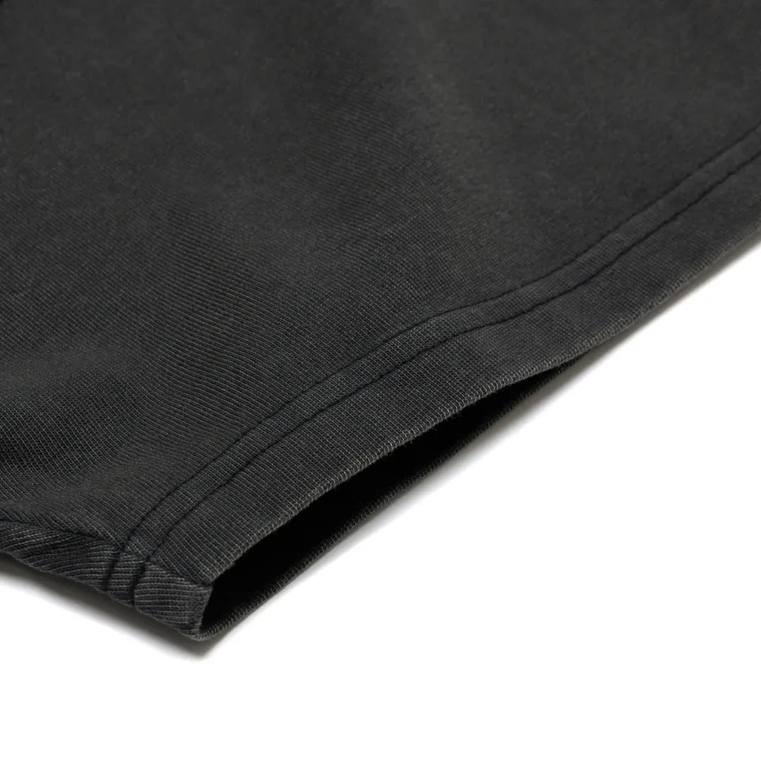 Ghana-Jamaica Love Oversized Varsity Tee - Black