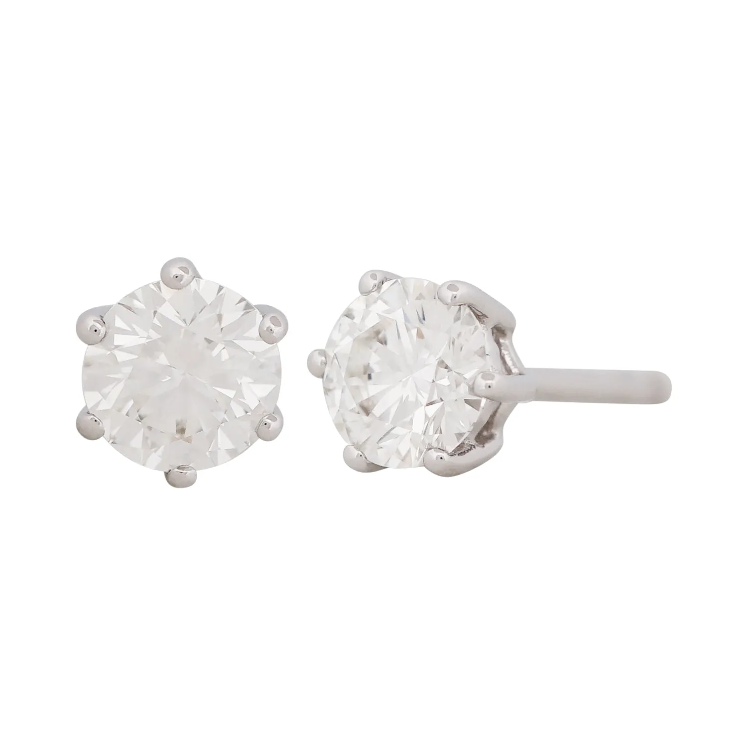 GIA Diamond Stud Earrings
