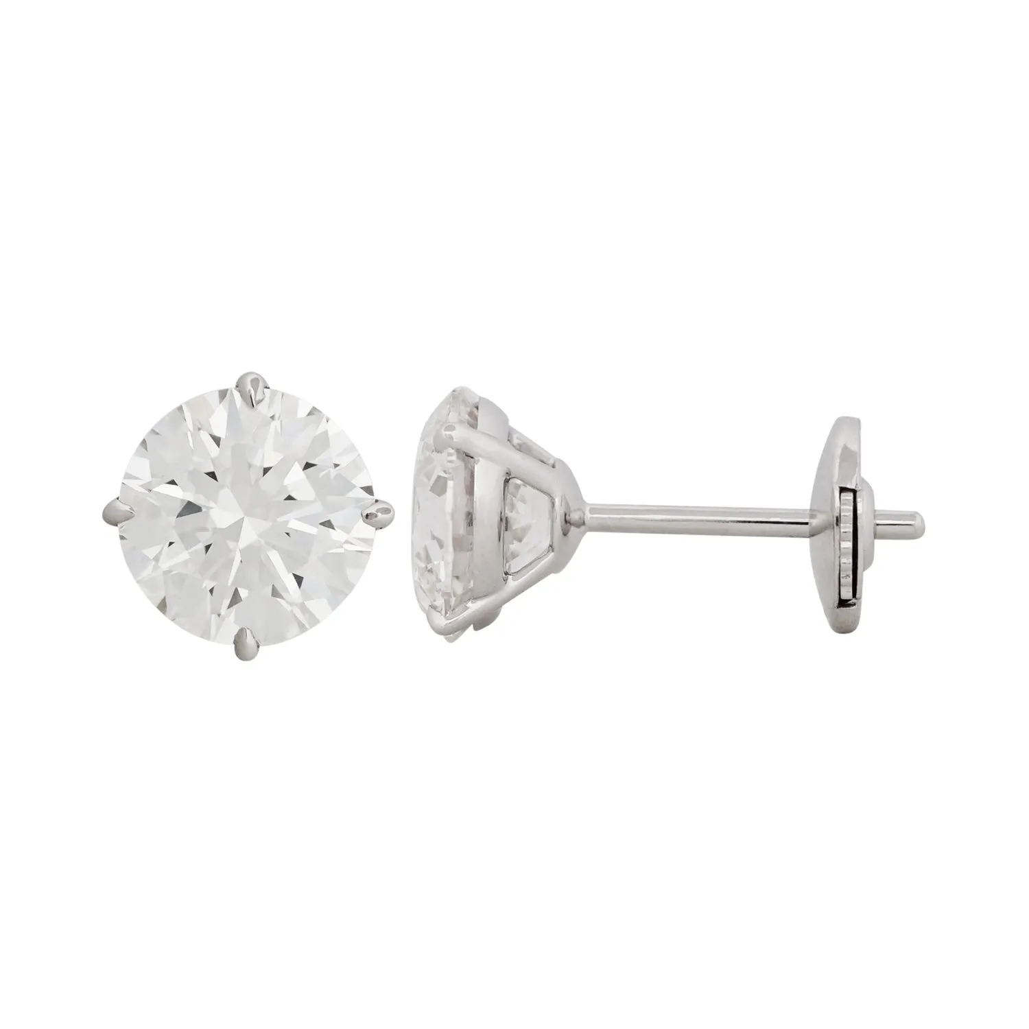 GIA Diamond Stud Earrings