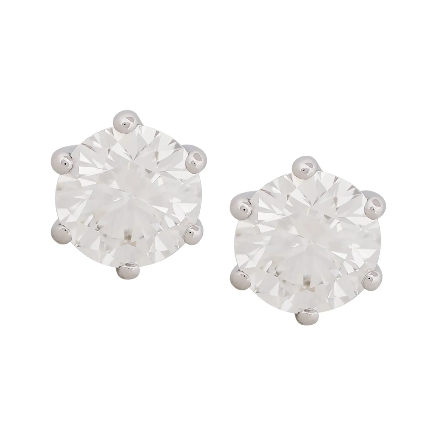 GIA Diamond Stud Earrings
