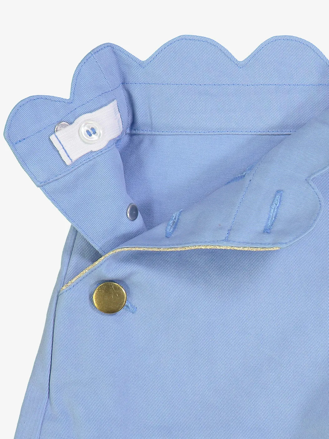 Girls Berthe Shorts - Porcelaine Blue