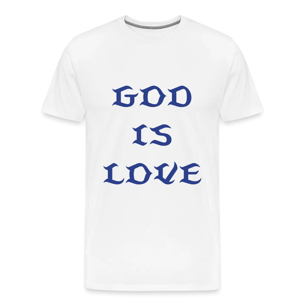 God is Love (Front) Blue Letter Tee