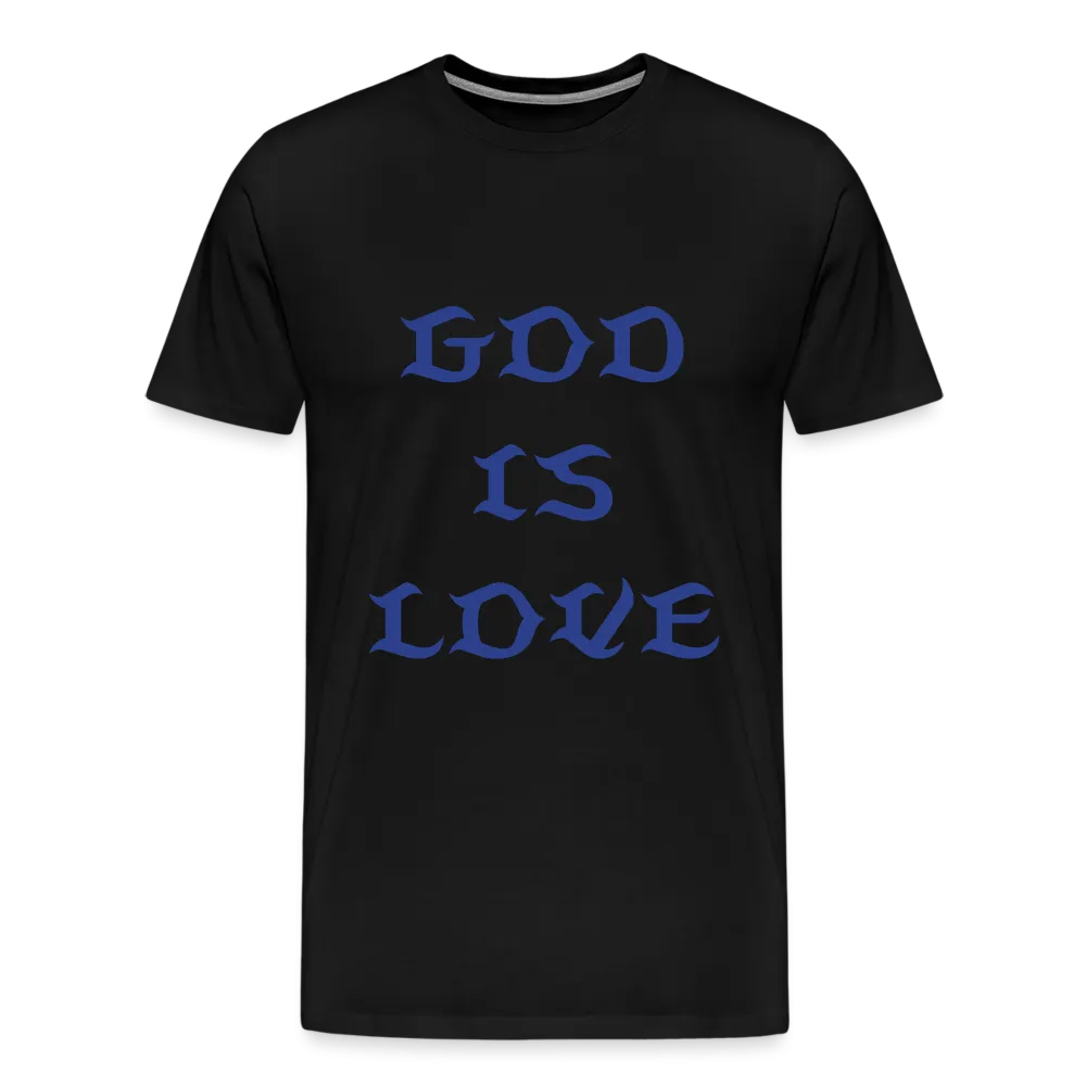God is Love (Front) Blue Letter Tee