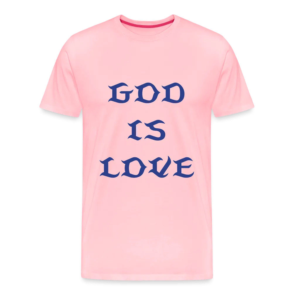 God is Love (Front) Blue Letter Tee