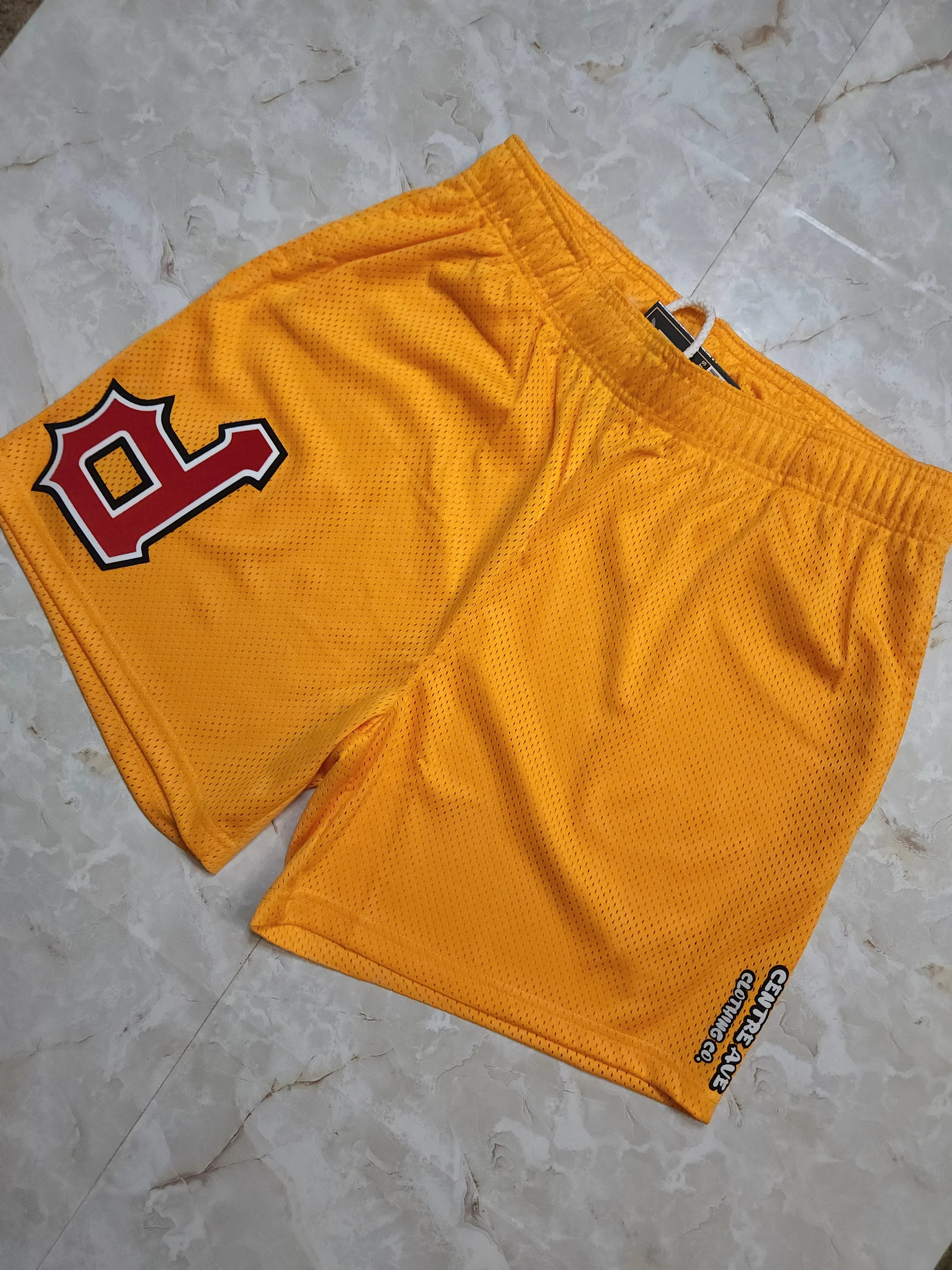 Golden P Mesh Shorts