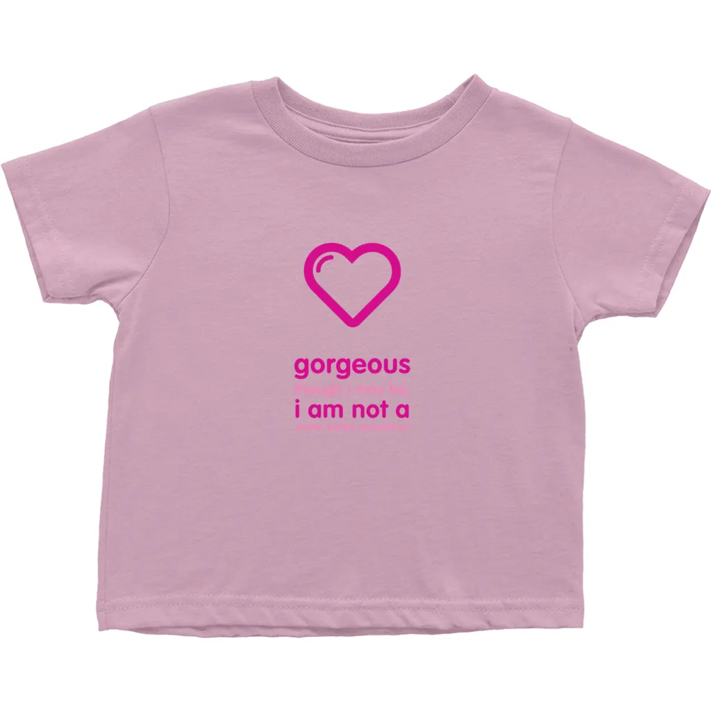 Gorgeous Toddler T-Shirts (English)