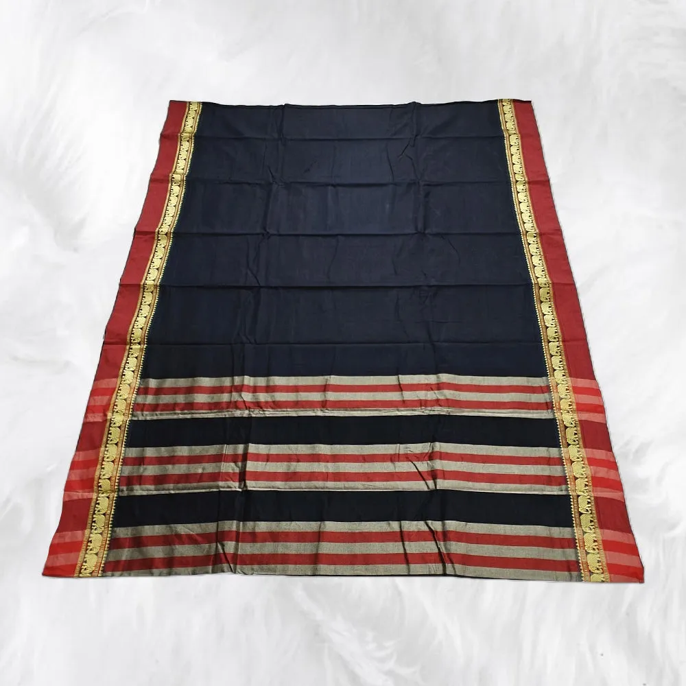 Graceful Narayanpet Saree with Frock