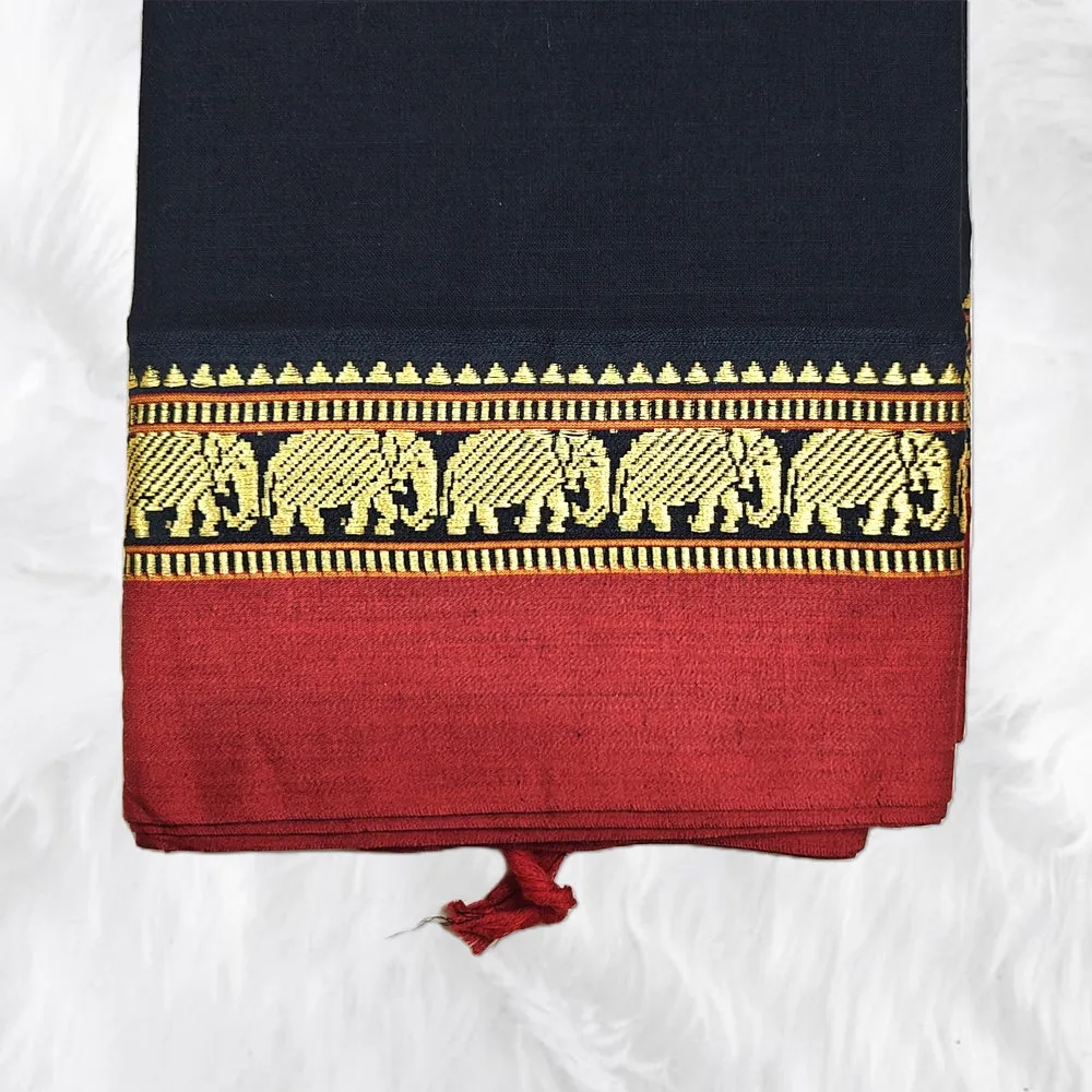 Graceful Narayanpet Saree with Frock