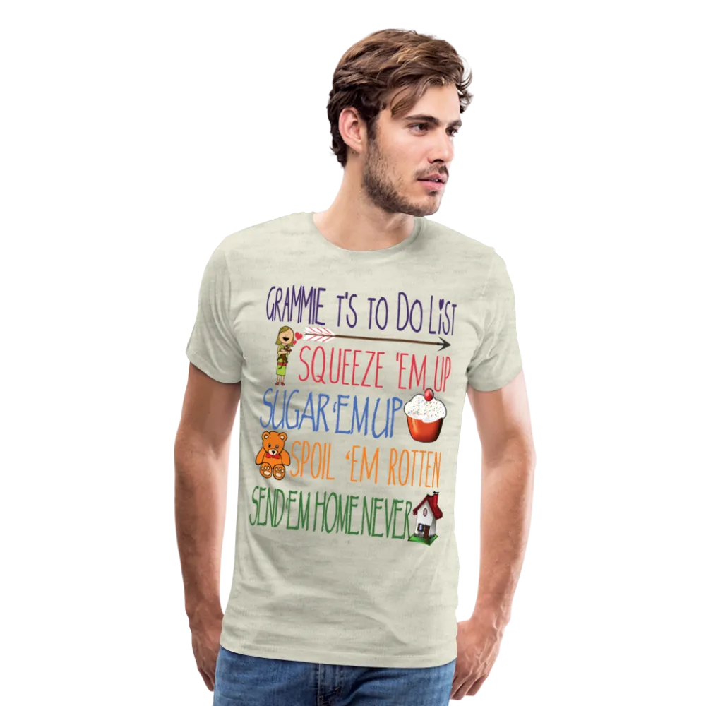 Grammie T's To Do List Men's Premium T-Shirt
