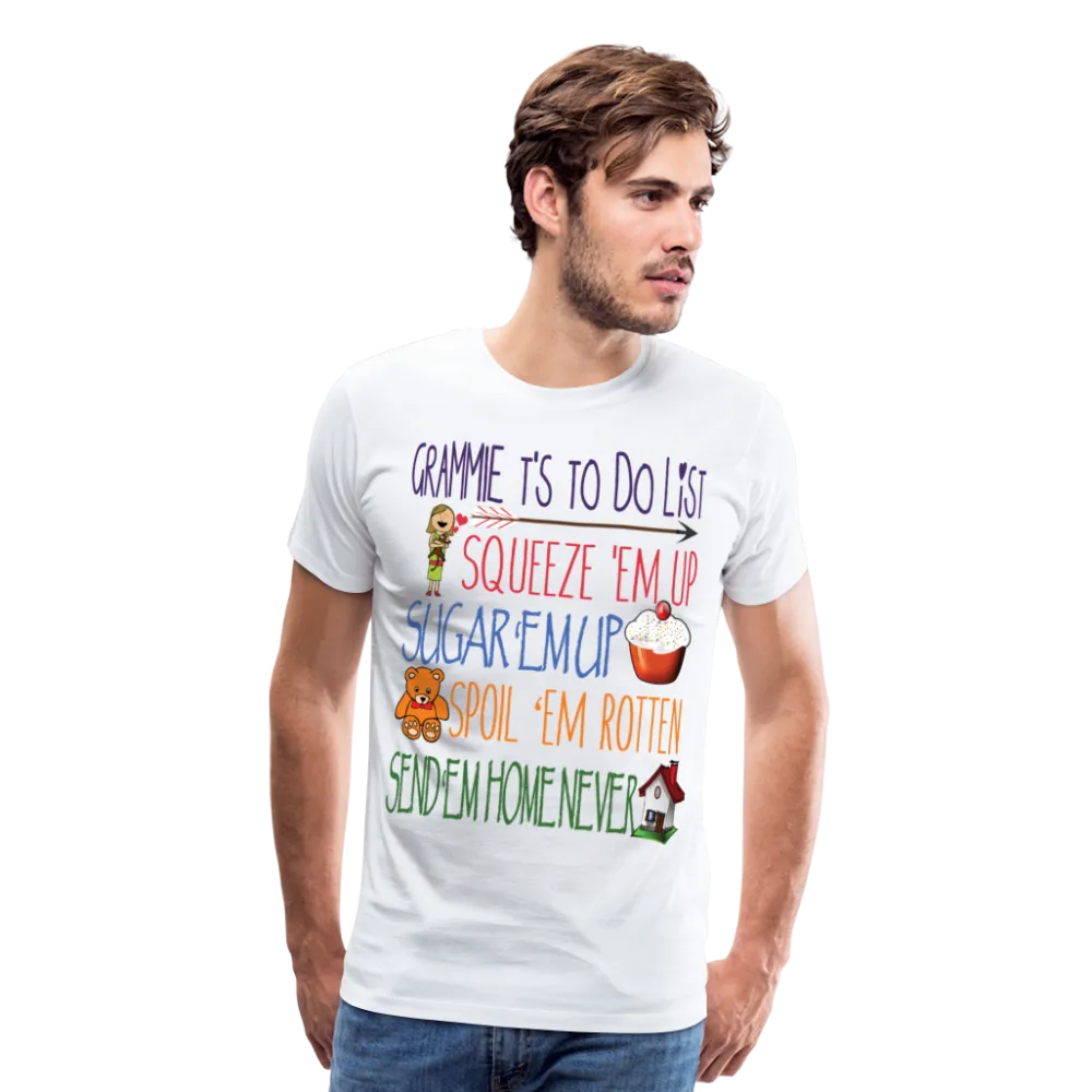 Grammie T's To Do List Men's Premium T-Shirt