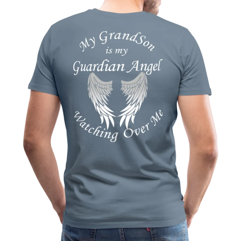 Grandson Guardian Angel Men's Premium T-Shirt (CK1742)