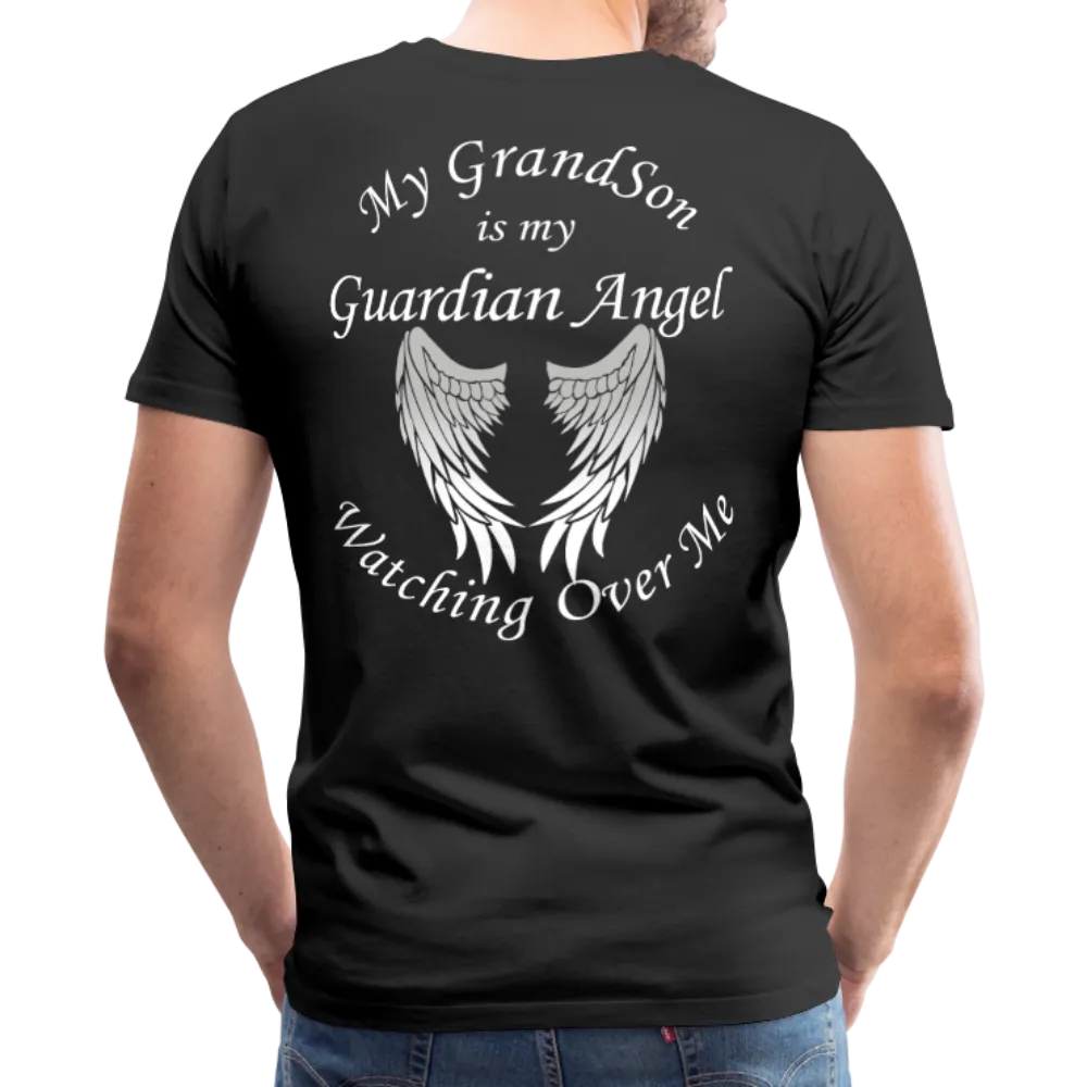 Grandson Guardian Angel Men's Premium T-Shirt (CK1742)