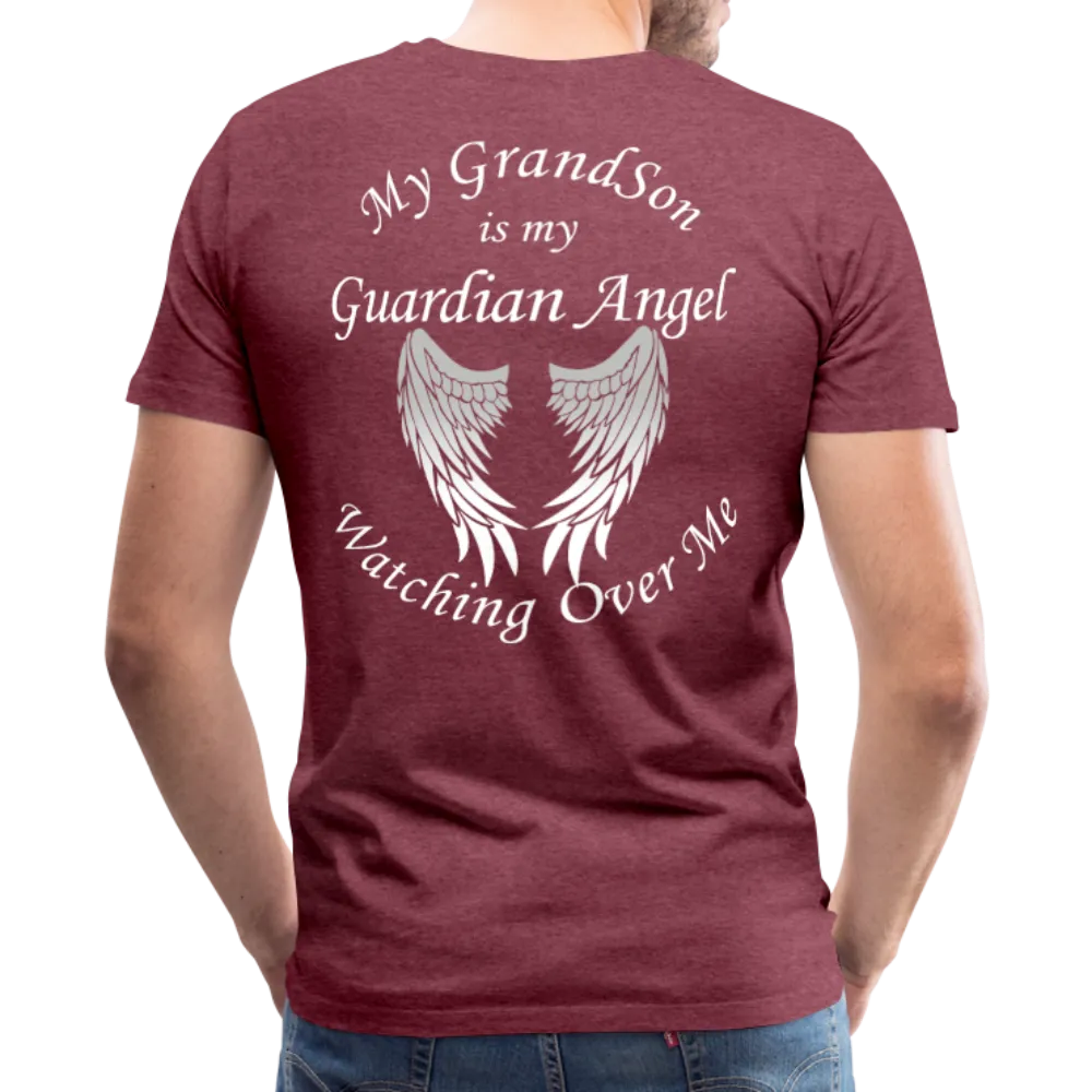 Grandson Guardian Angel Men's Premium T-Shirt (CK1742)