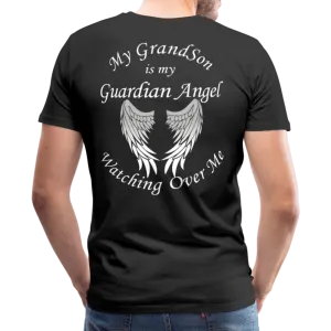 Grandson Guardian Angel Men's Premium T-Shirt (CK1742)