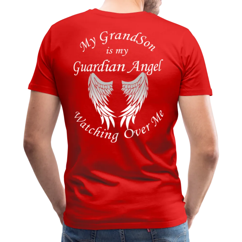 Grandson Guardian Angel Men's Premium T-Shirt (CK1742)
