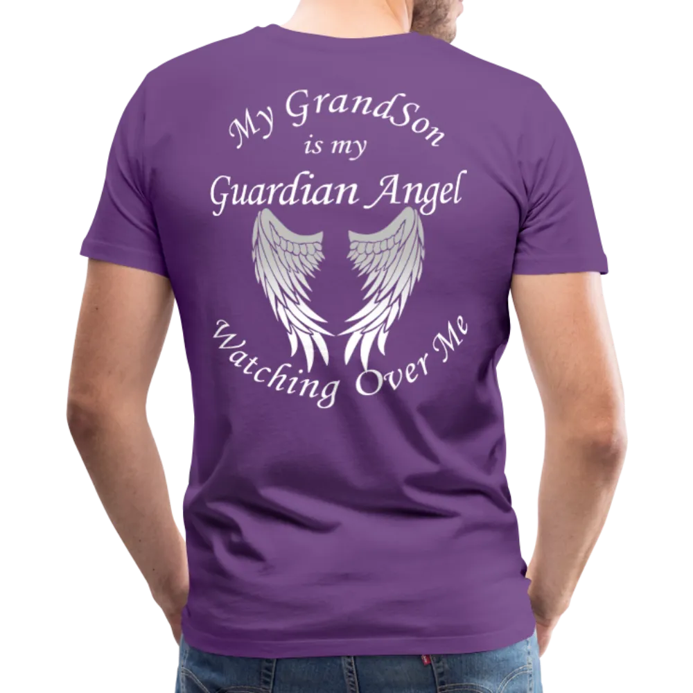 Grandson Guardian Angel Men's Premium T-Shirt (CK1742)