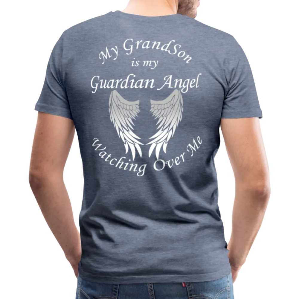 Grandson Guardian Angel Men's Premium T-Shirt (CK1742)