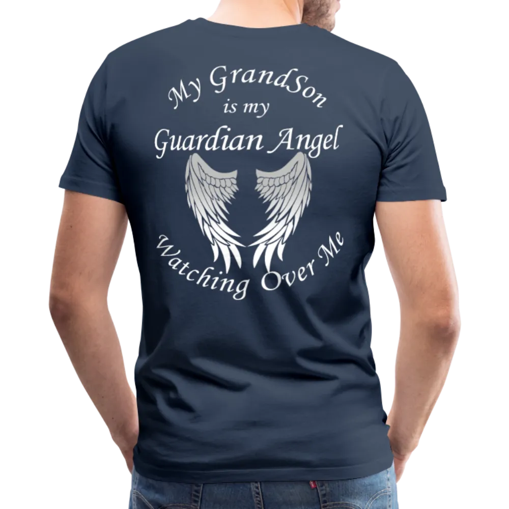 Grandson Guardian Angel Men's Premium T-Shirt (CK1742)