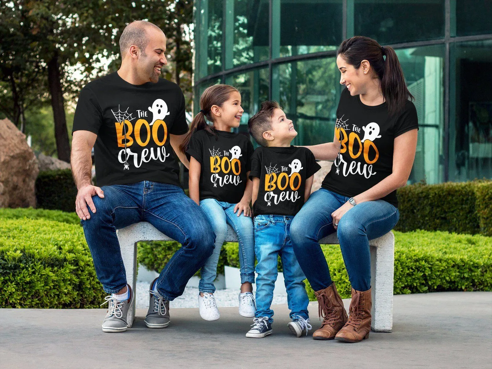 Halloween Boo Crew t T-shirt