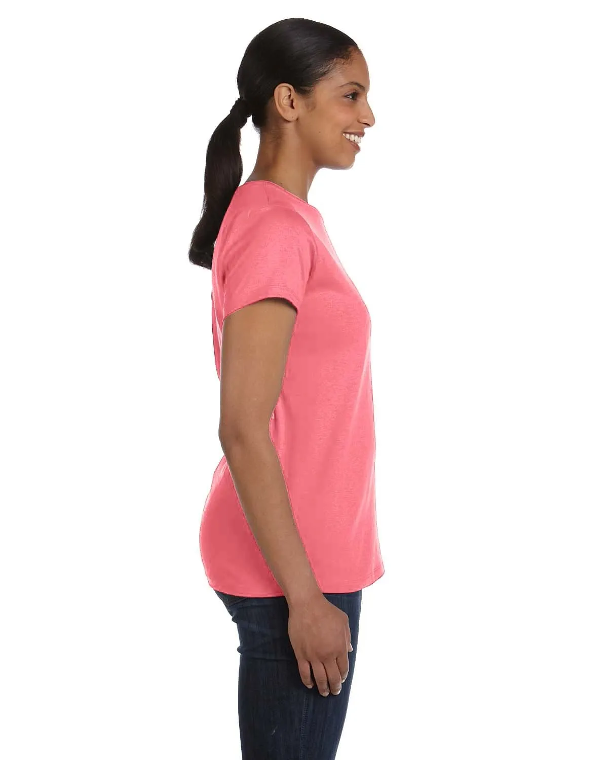 Hanes Ladies ComfortSoft Cotton T-Shirt