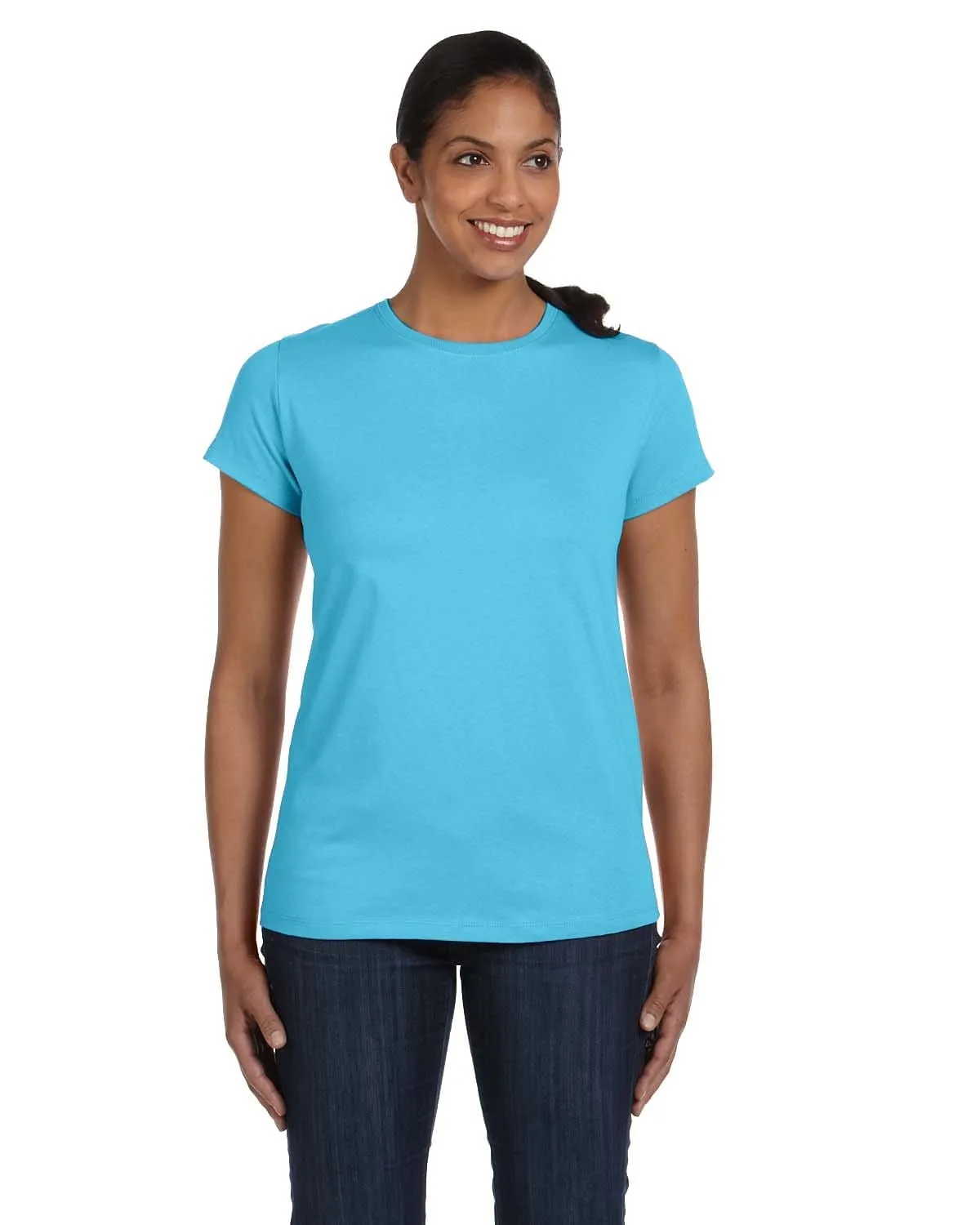 Hanes Ladies ComfortSoft Cotton T-Shirt
