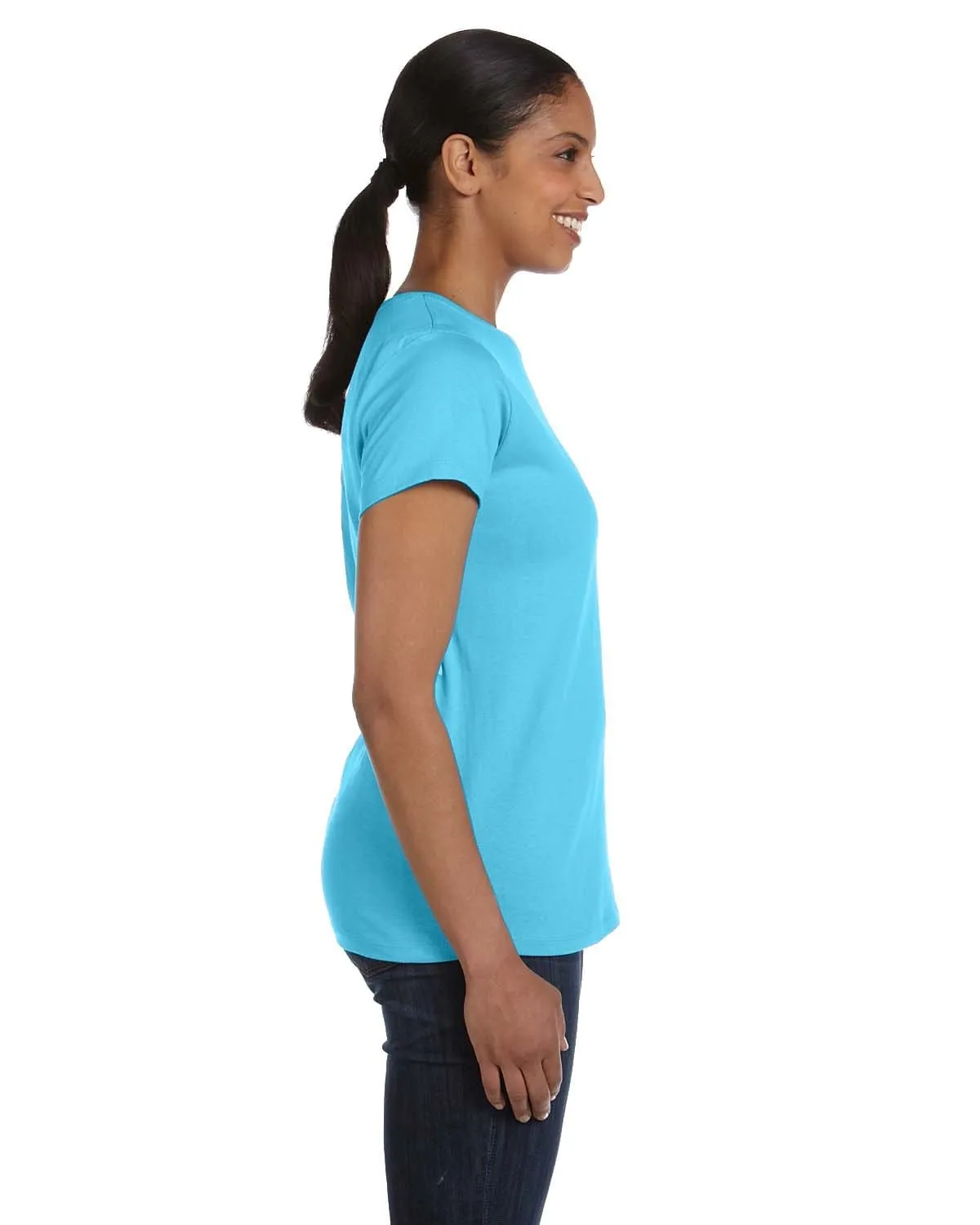 Hanes Ladies ComfortSoft Cotton T-Shirt