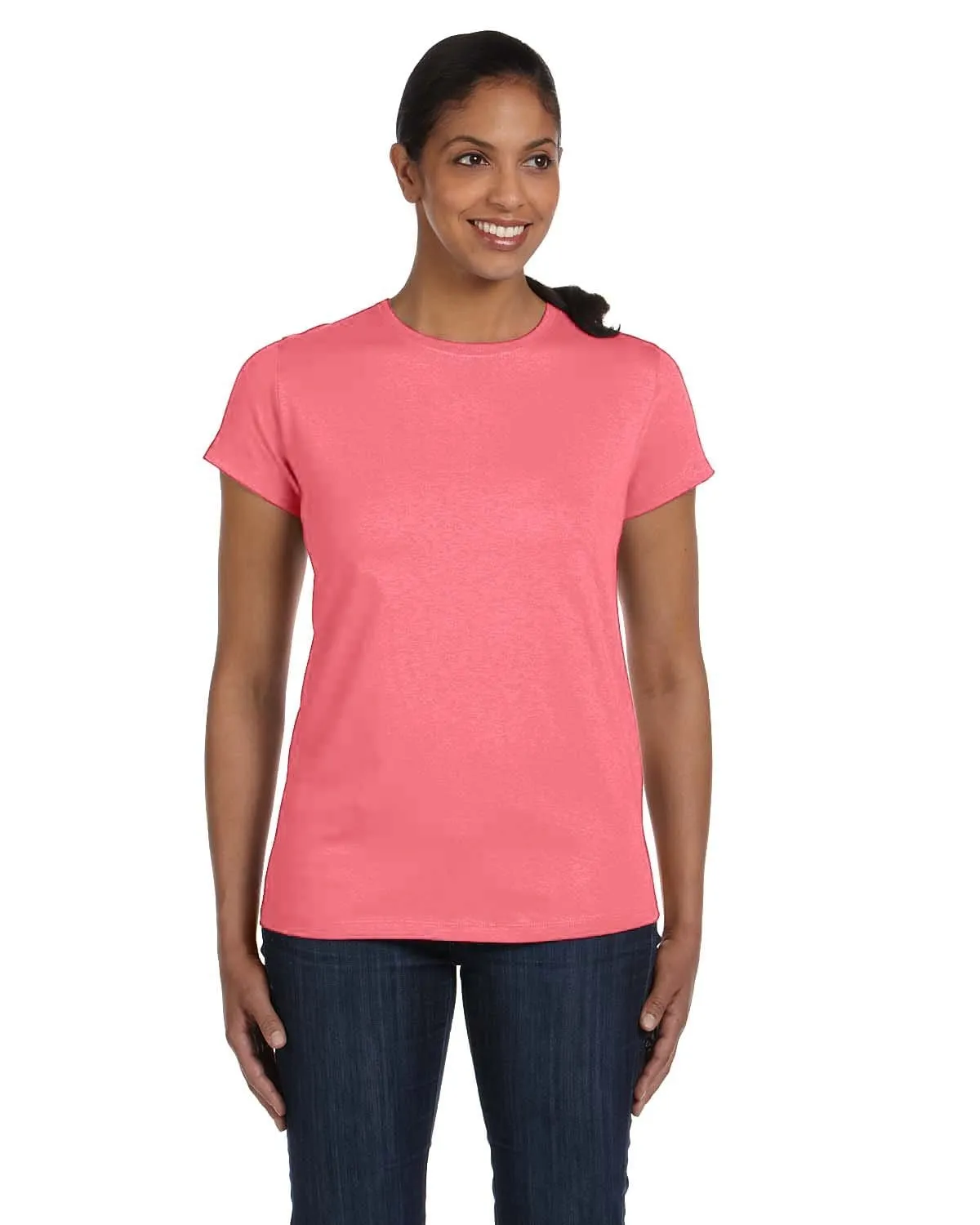 Hanes Ladies ComfortSoft Cotton T-Shirt