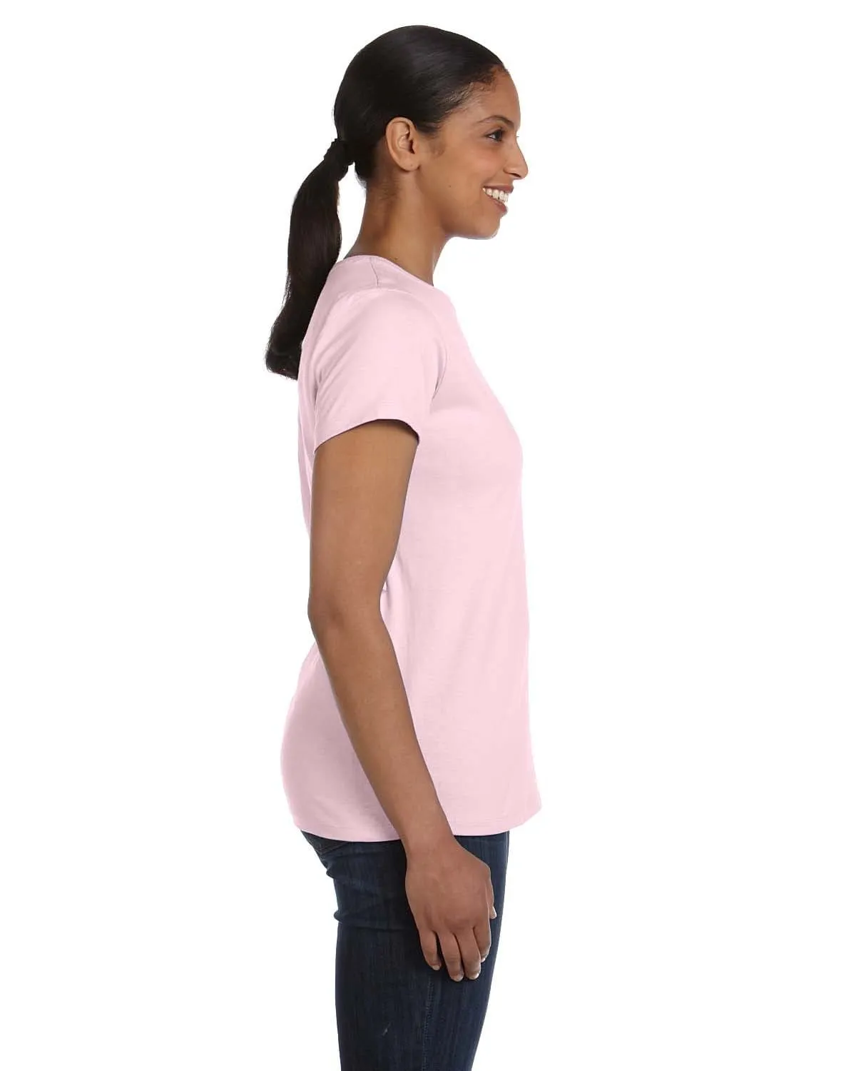Hanes Ladies ComfortSoft Cotton T-Shirt
