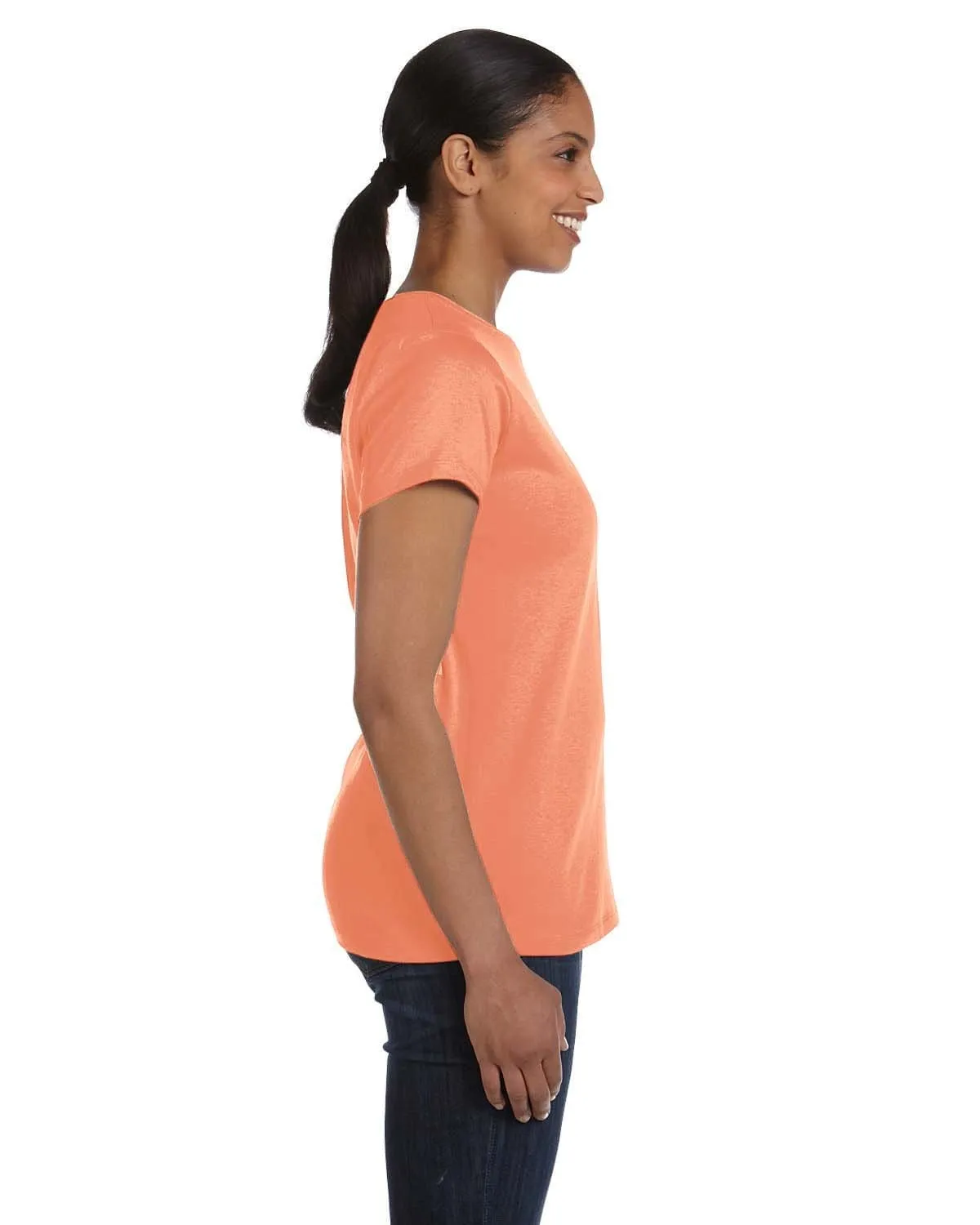 Hanes Ladies ComfortSoft Cotton T-Shirt