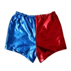 Harley Quinn Suicide Squad Metallic Shorts