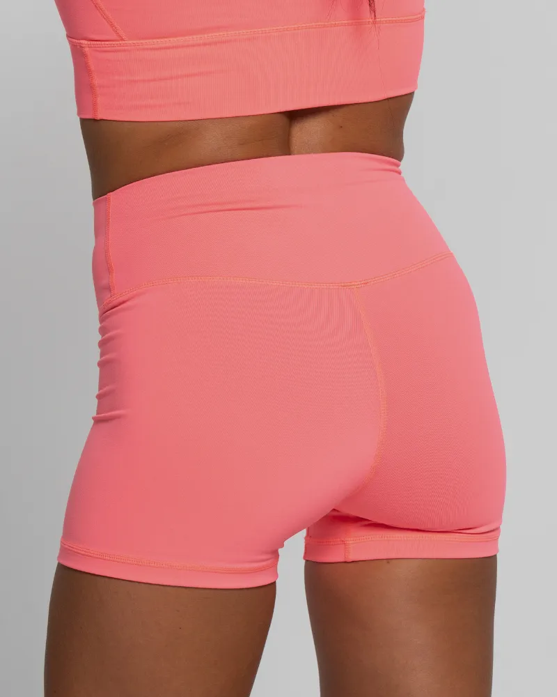 Hi-Rise Short - Bright Pink