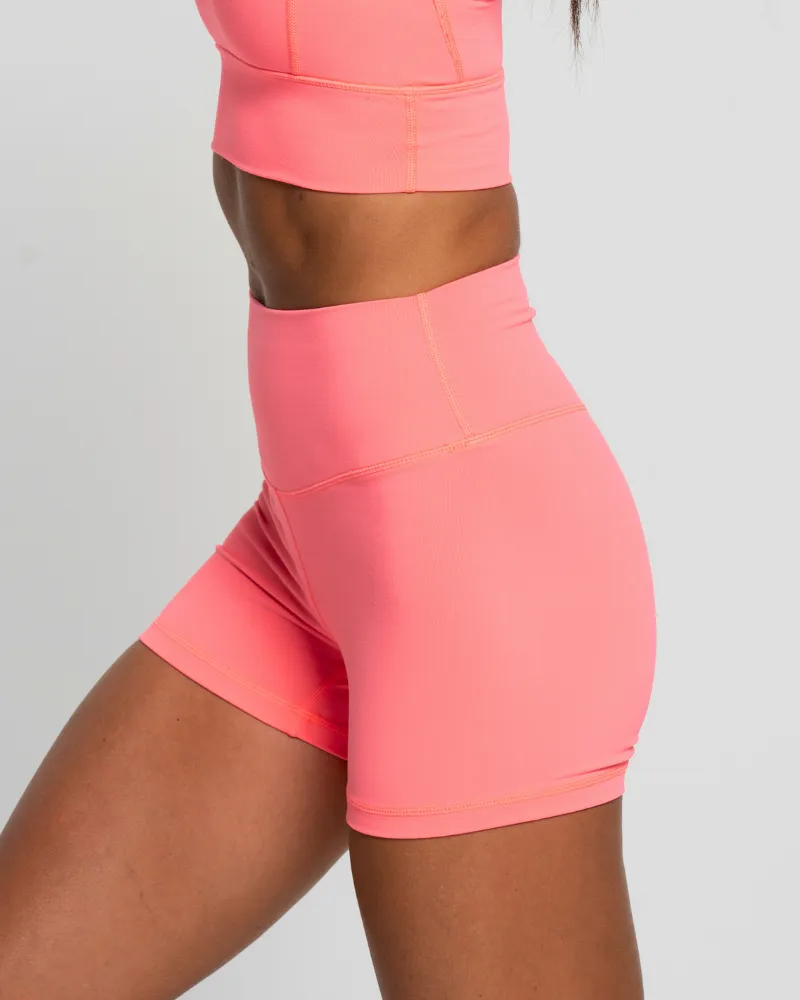 Hi-Rise Short - Bright Pink
