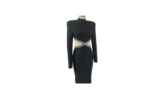 High-Quality Sexy O-Neck Dress
