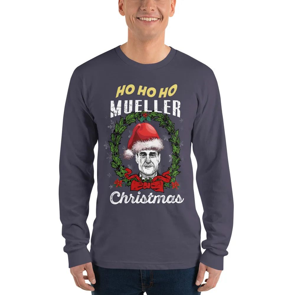 Ho Ho Ho Mueller Christmas Long sleeve t-shirt (unisex)
