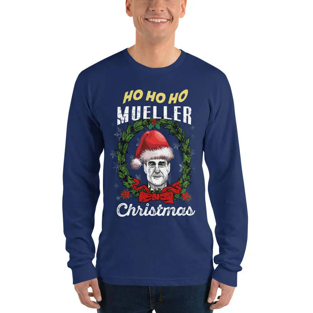 Ho Ho Ho Mueller Christmas Long sleeve t-shirt (unisex)