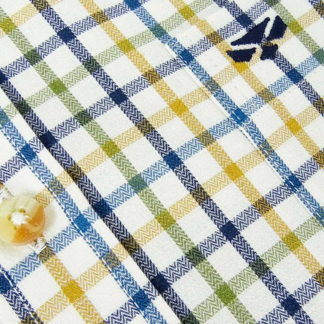 Hoggs of Fife Falkland Men's Herringbone Twill Shirt