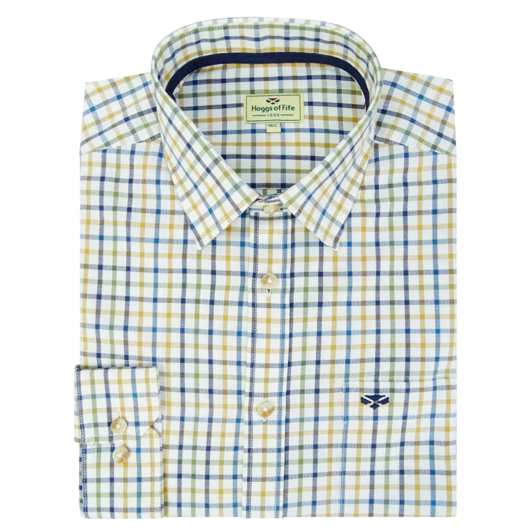 Hoggs of Fife Falkland Men's Herringbone Twill Shirt