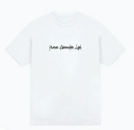 Human Connection Lost White Original Logo T-Shirt