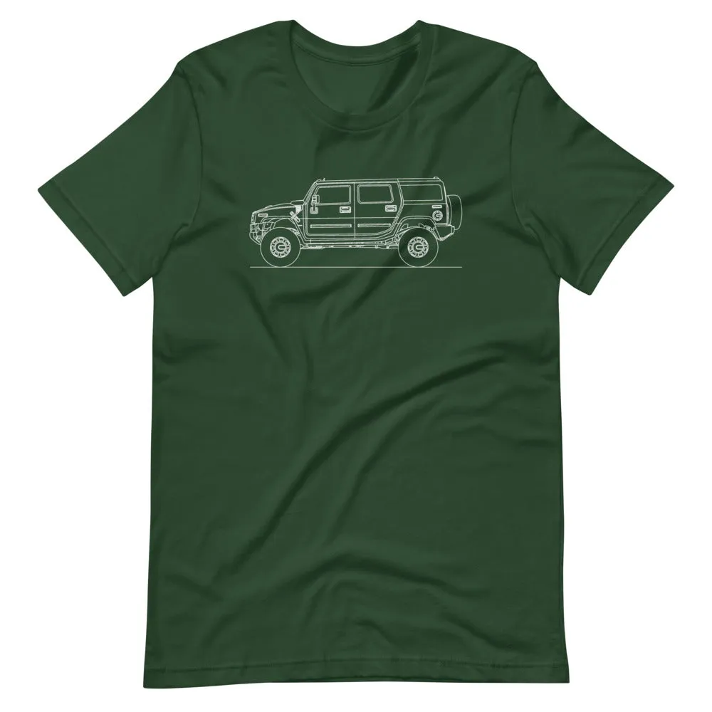 Hummer H2 silhouette T-shirt
