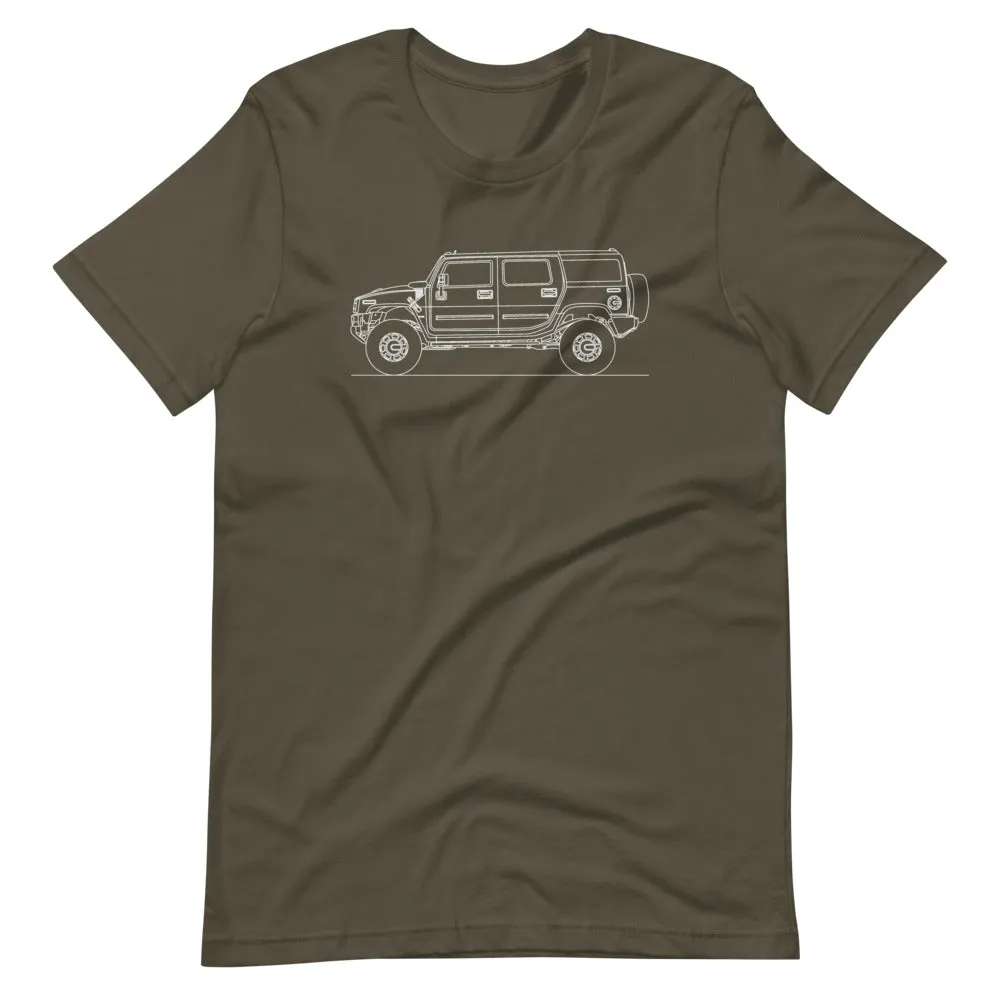 Hummer H2 silhouette T-shirt