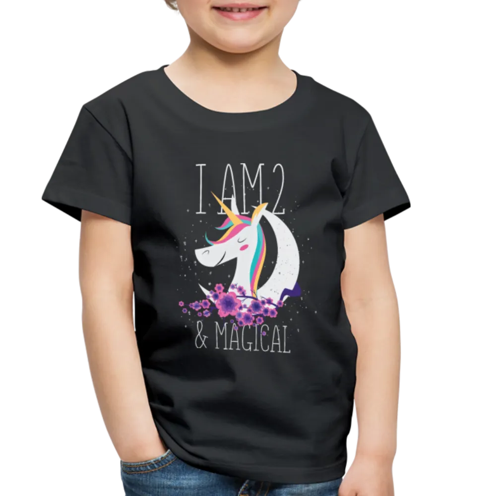 I am 2 and Magical Toddler Premium T-Shirt