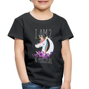 I am 2 and Magical Toddler Premium T-Shirt
