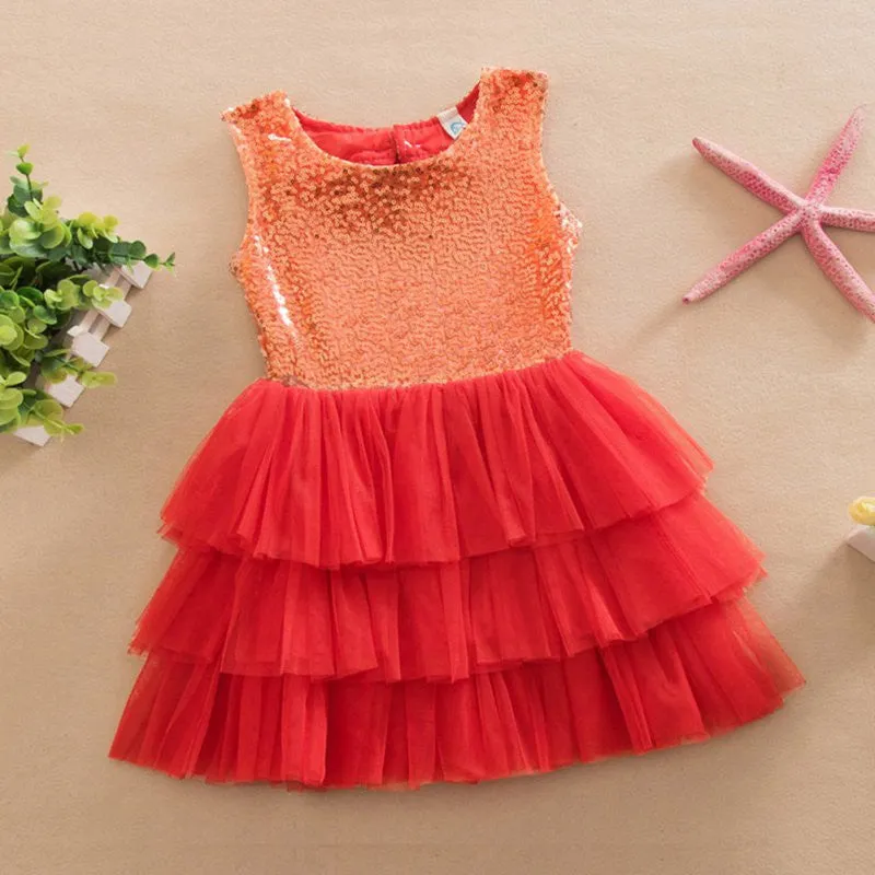 Infant Baby Girls Dress Kids Wedding Party Dresses Children Clothing