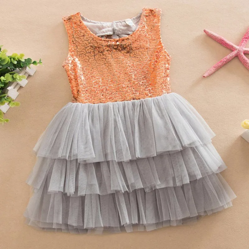 Infant Baby Girls Dress Kids Wedding Party Dresses Children Clothing