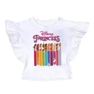 Infant Girls T-Shirts Princess - White | Bachaa Party Baby Clothes Girls Tops & T-Shirts