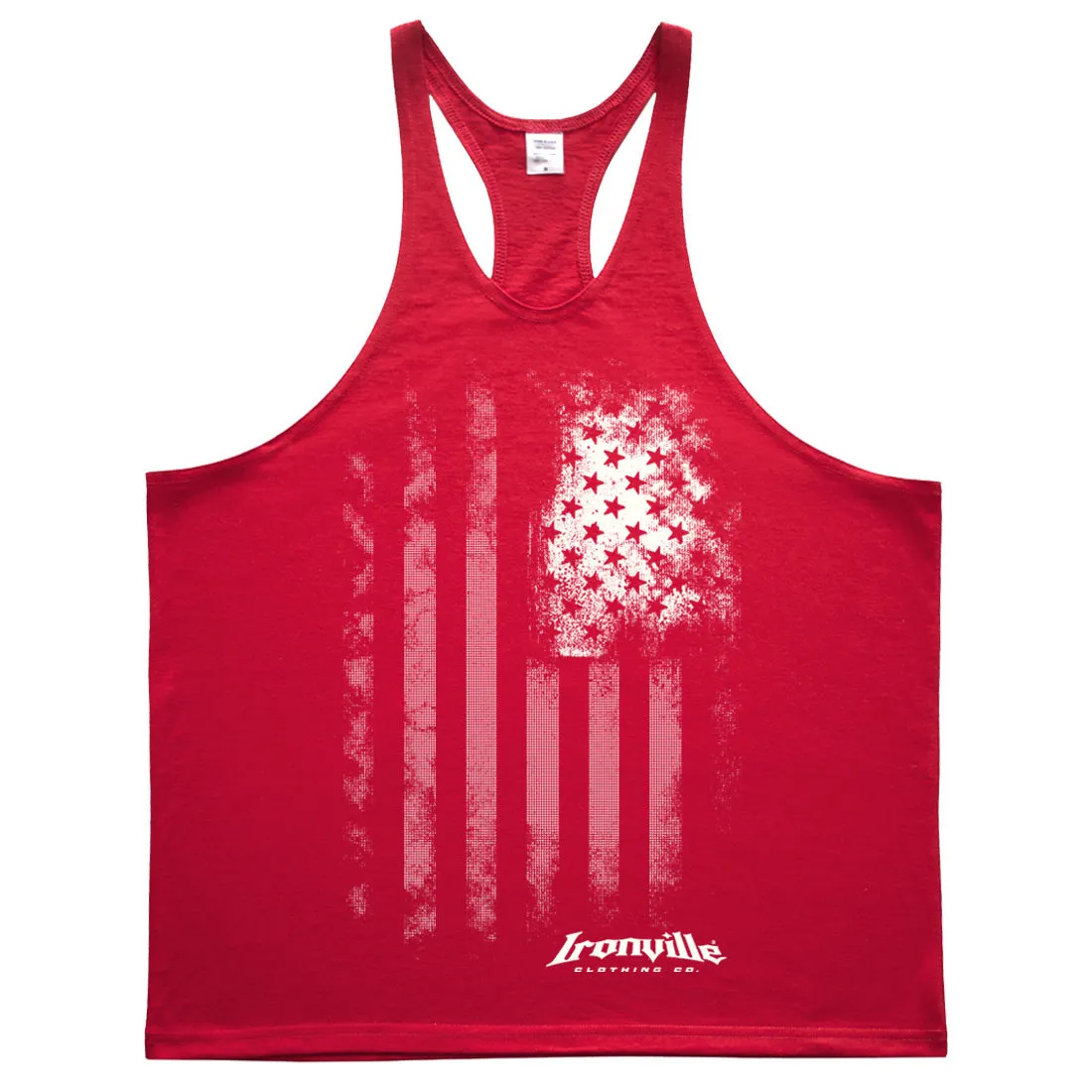 Ironville OLD GLORY Stringer Tank Top