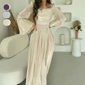 Isabelle – Elegant Flowing Long Dress for Every Occasion For Women